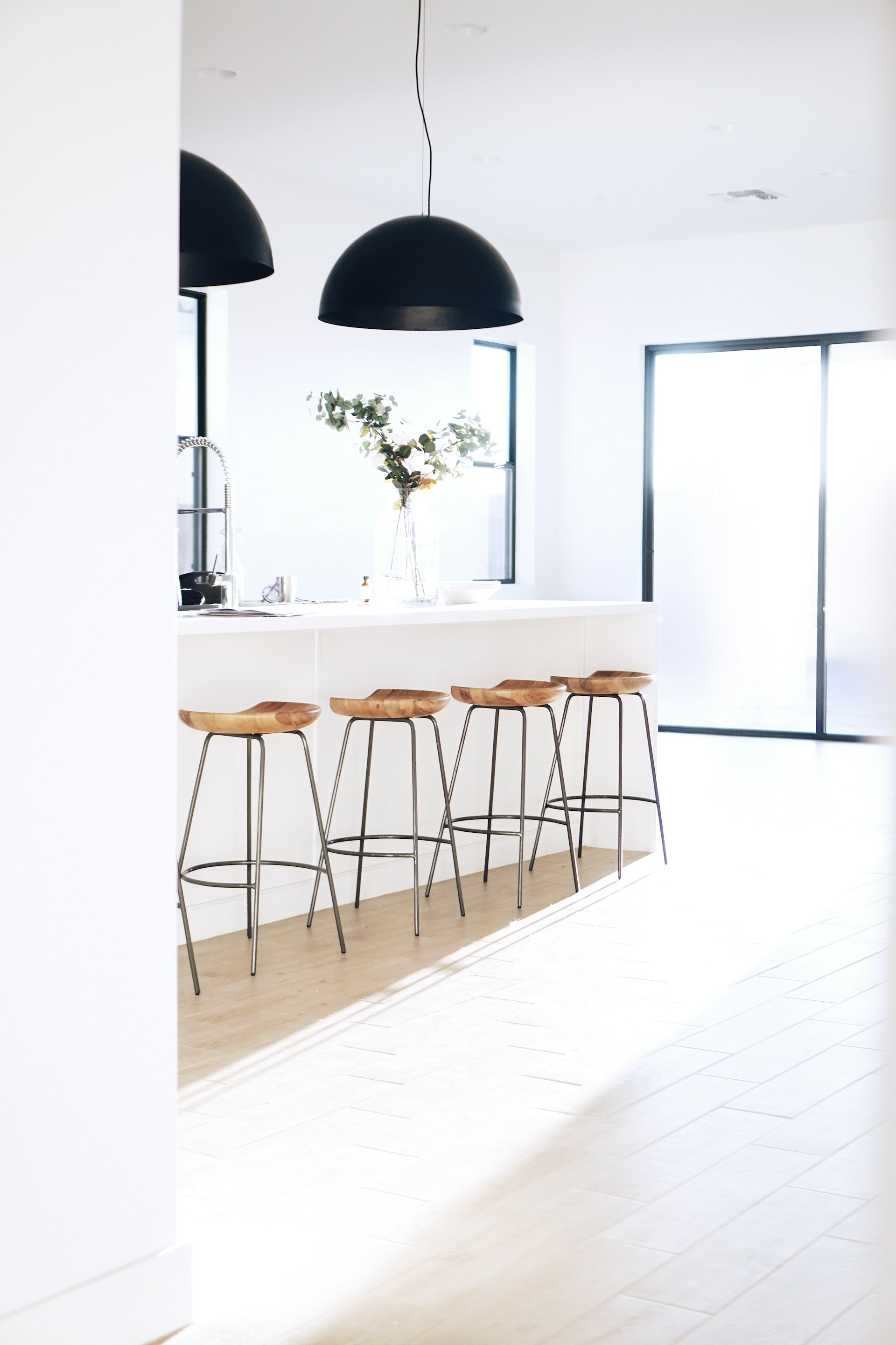 A bright, professionally cleaned living room
